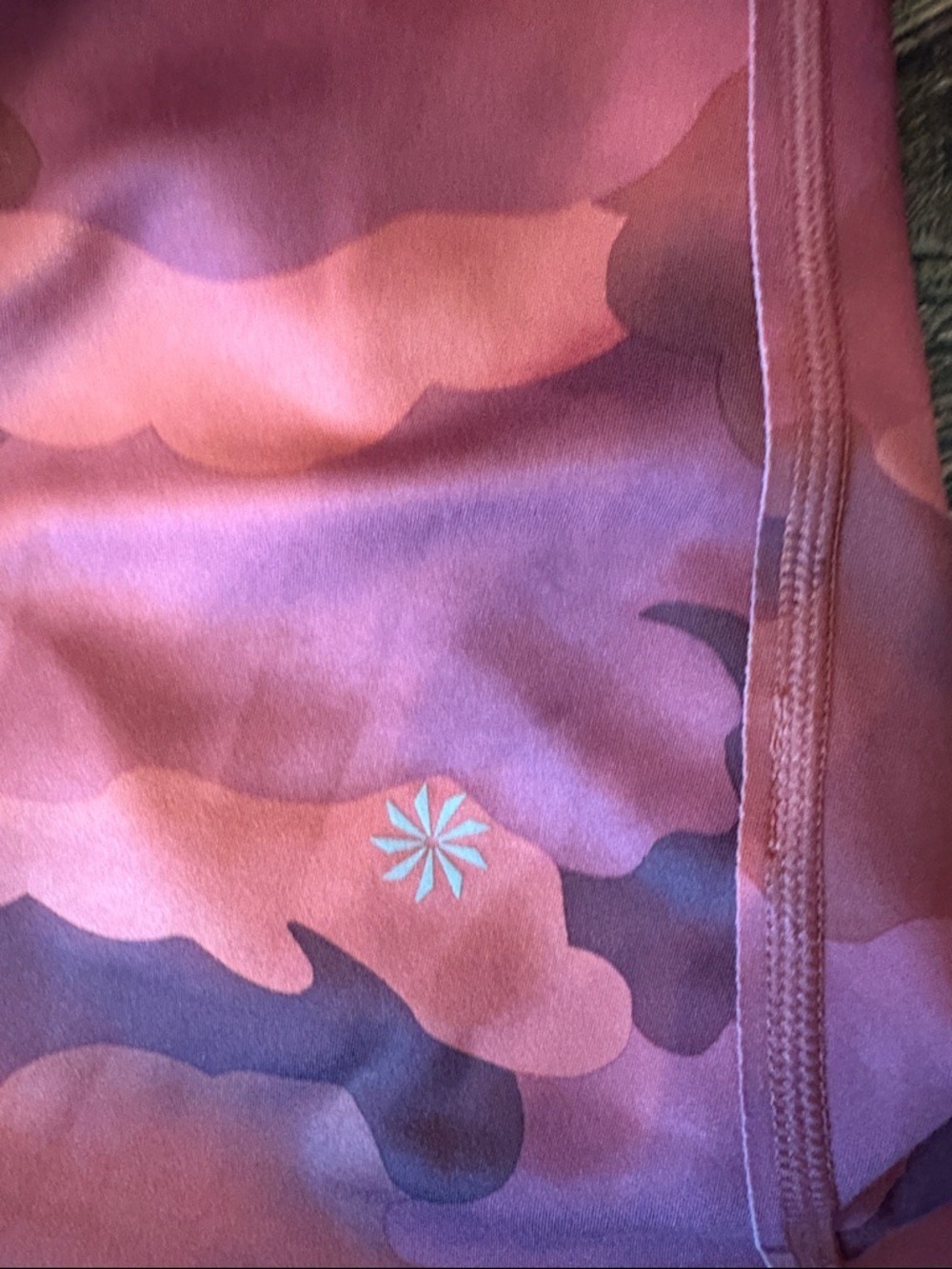 Athleta‎ Pinnacle Hoodie in Mantra Camo Size Large - Picture 5 of 8